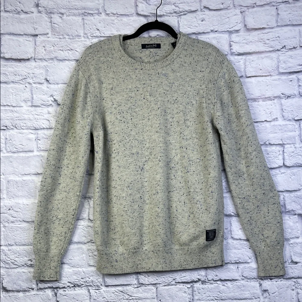 Scotch & Soda long sleeve Men's Gray Sweater size XL - Picture 2 of 12